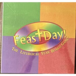 Feast Day, The Liturgical Year Board Game. Ages 6+. 2-4 Players.New Sealed Educa